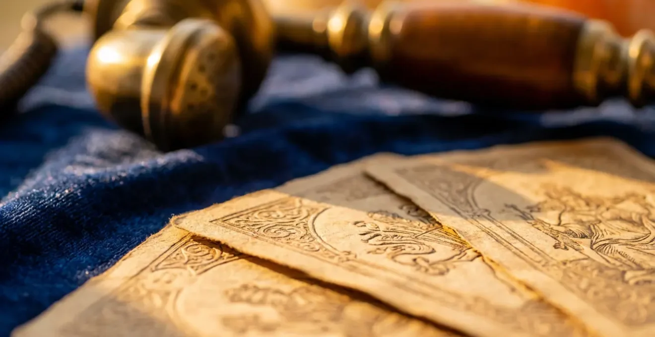 Tarotista profesional en escucha activa durante consulta telefónica